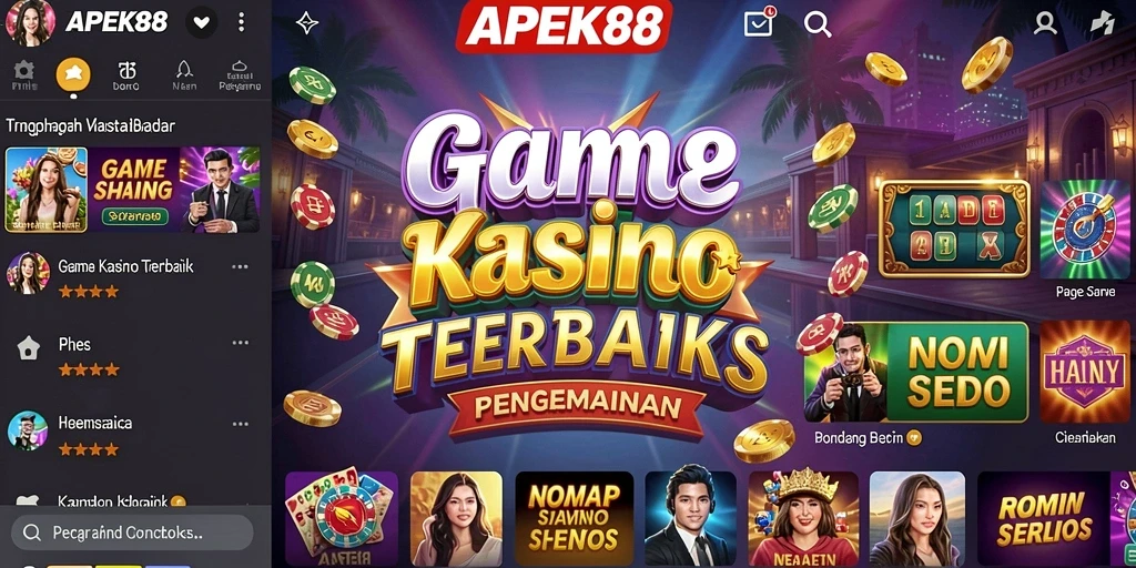 Tampilan gameplay APEK88 yang menarik dan menegangkan.