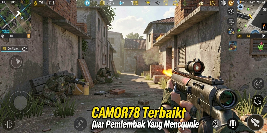 Screenshot utama menampilkan gameplay menegangkan dalam <strong>CACOR78</strong>.