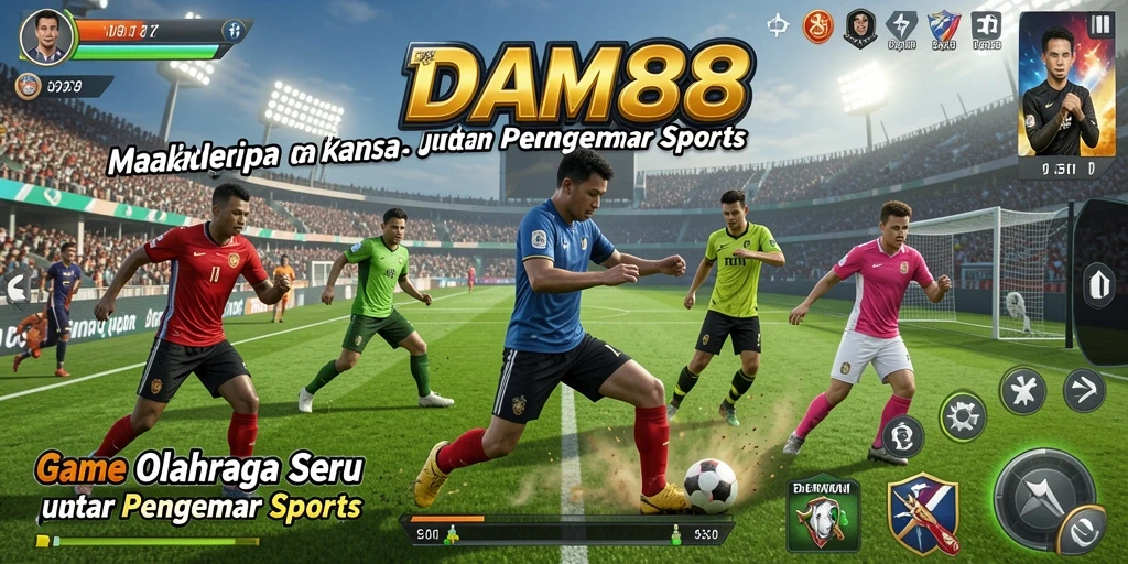 Tangkapan layar dari gameplay menegangkan dalam DAM88.