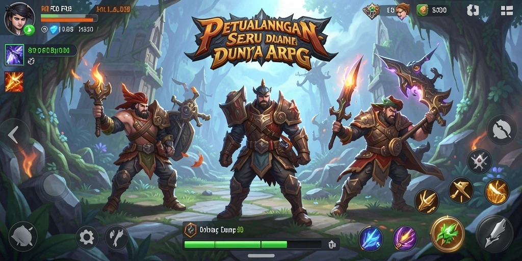 Tampilan gameplay seru dalam dunia FO8 yang menakjubkan.