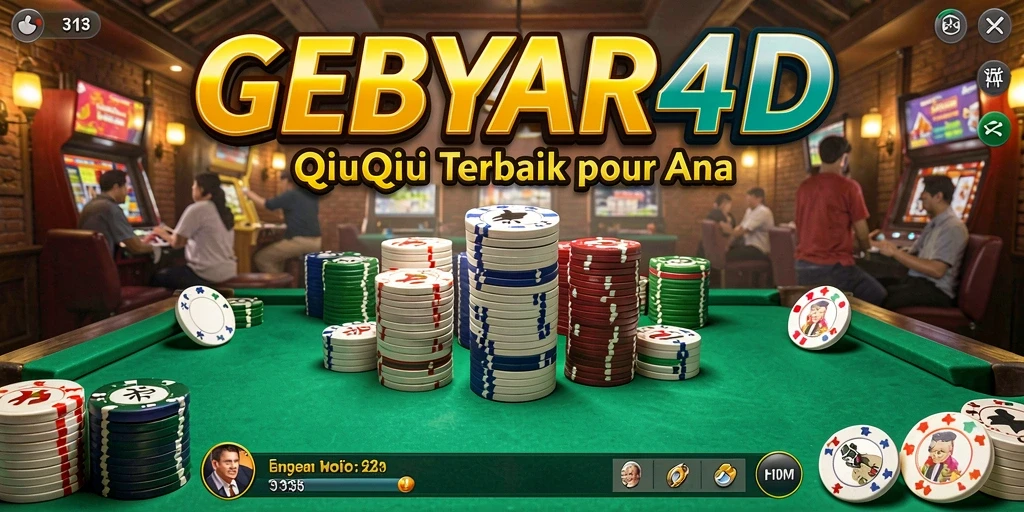 Screenshot gameplay QiuQiu GEBYAR4D yang seru dan interaktif.