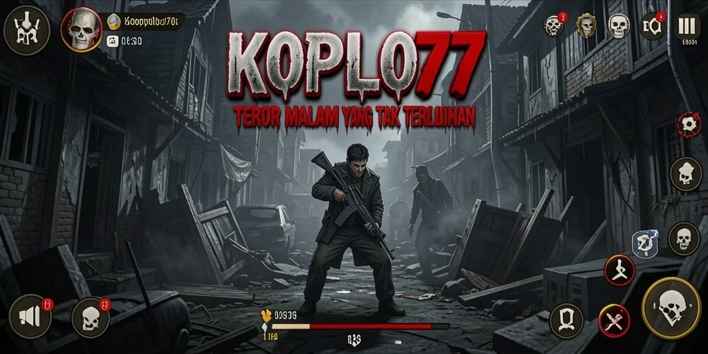 Tampilan gameplay KOPLO77 yang menegangkan dan penuh hantu.