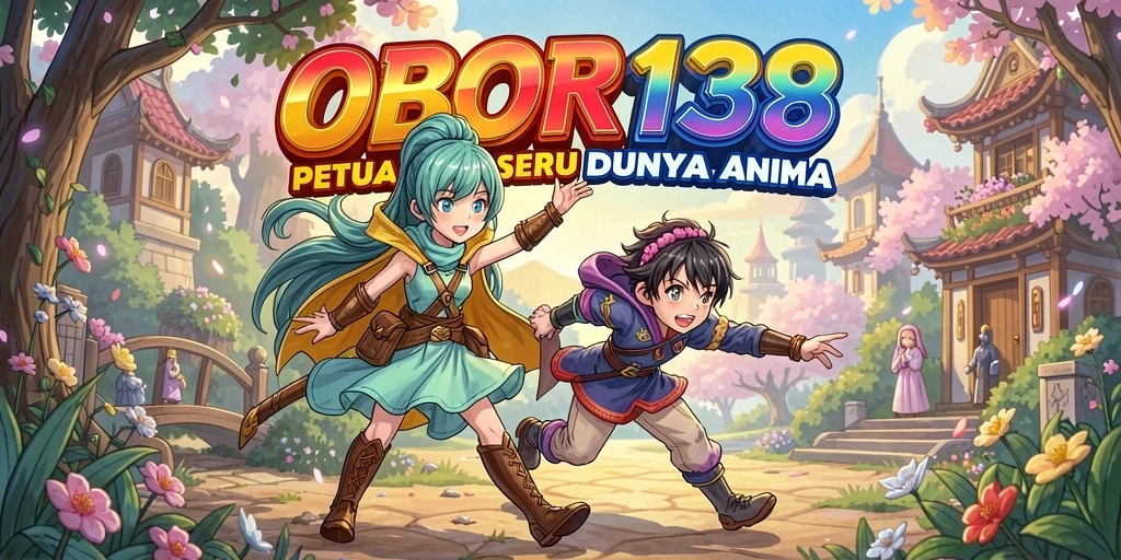 Screenshot menampilkan karakter anime dalam aksi seru di OBOR138.
