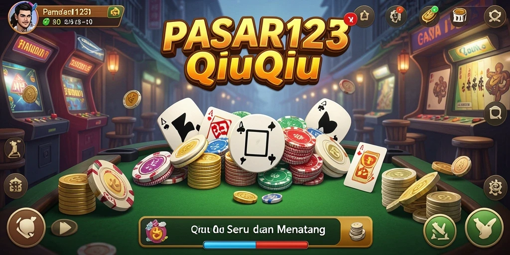 Screenshot menunjukkan gameplay seru dari PASAR123 dengan pemain terlibat penuh.