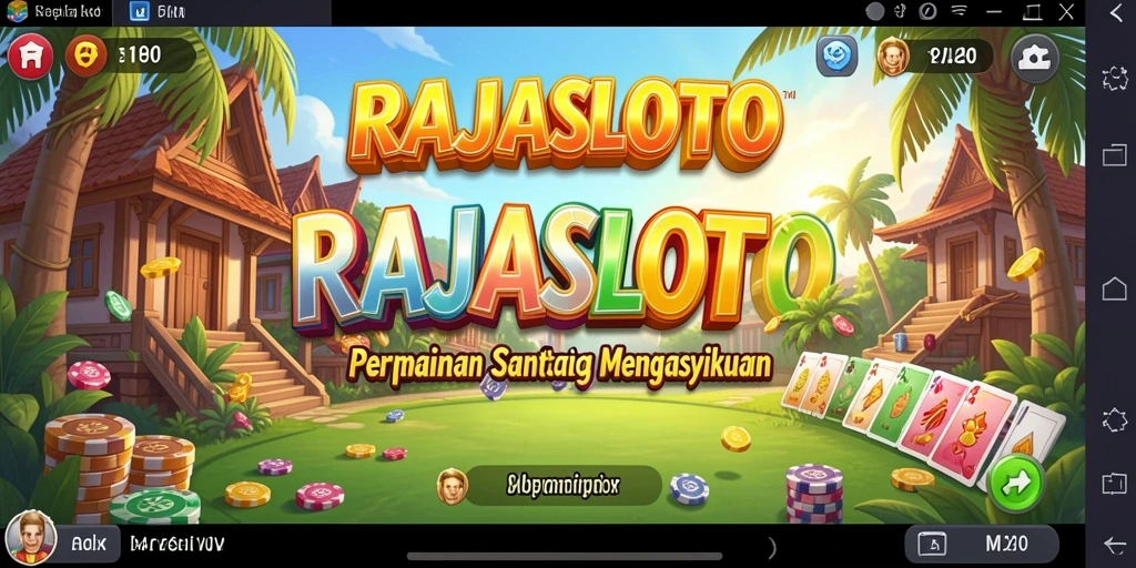 Tampilan menarik dari gameplay RAJASLOTO yang mengasyikkan.