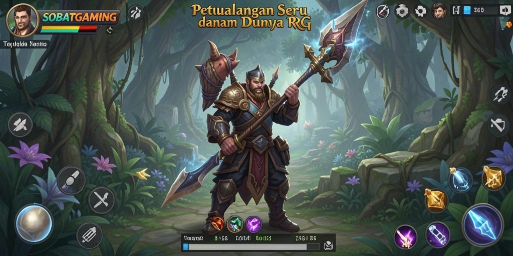 Tampilan gameplay SOBATGAMING yang seru dan menegangkan.